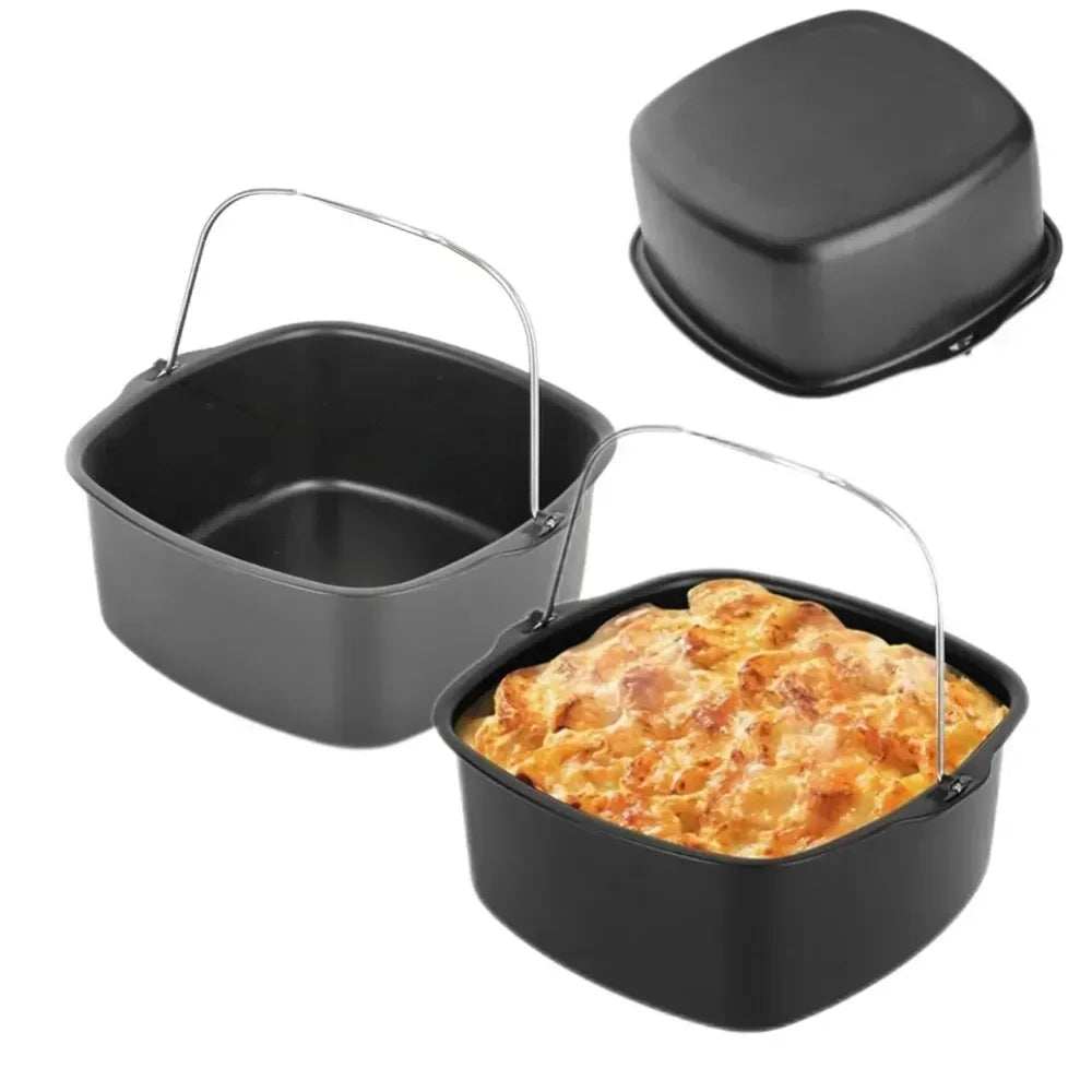 Air Fryer Non-stick Cake Baking Tray Basket