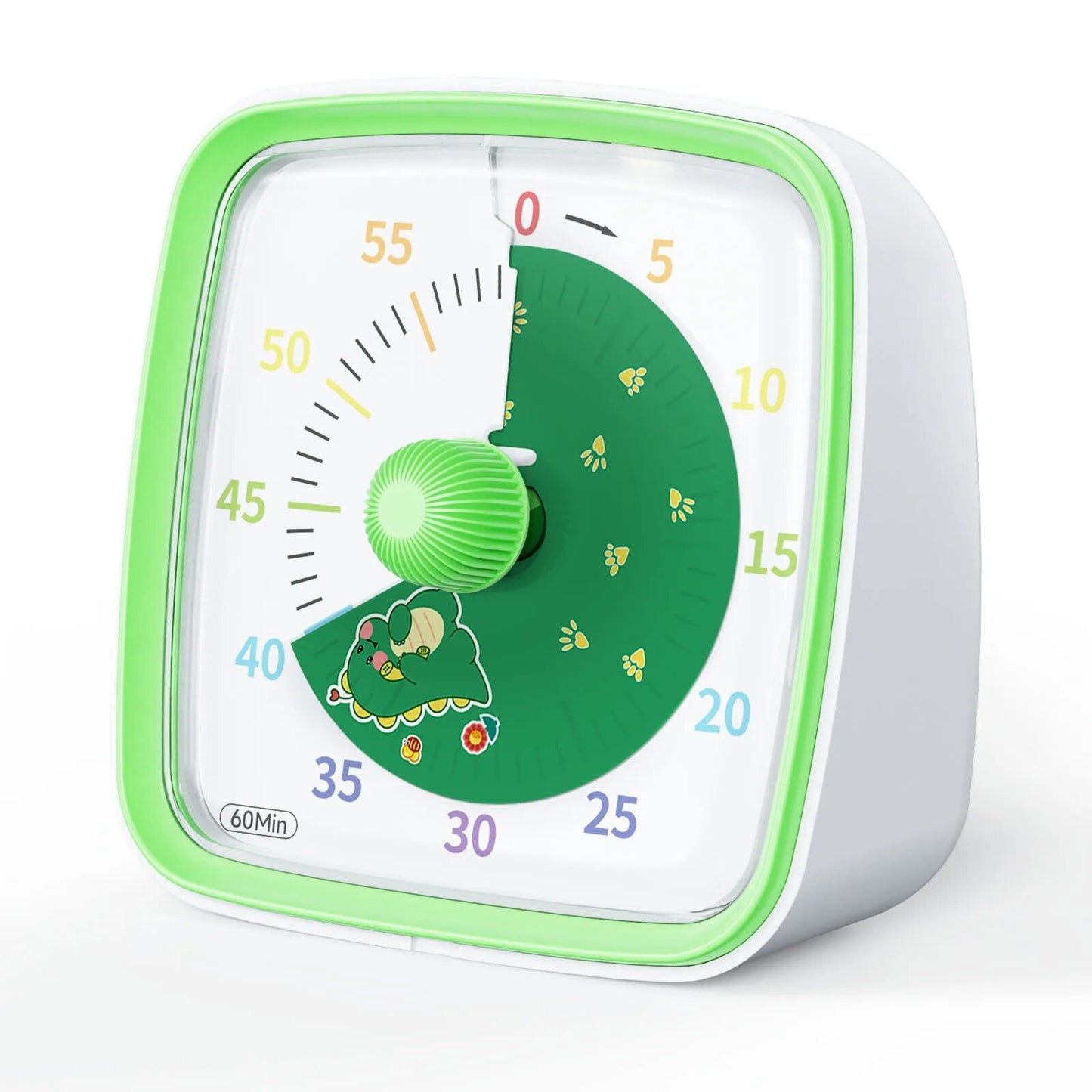 Visual Timer with Night Light, 60-Minute Countdown Timer
