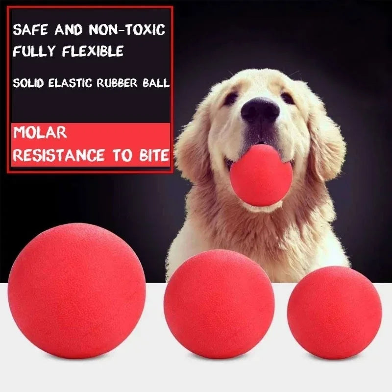 Rubber Ball Pet Dog Toy Training Chew Play Fetch Bite Toys Dog