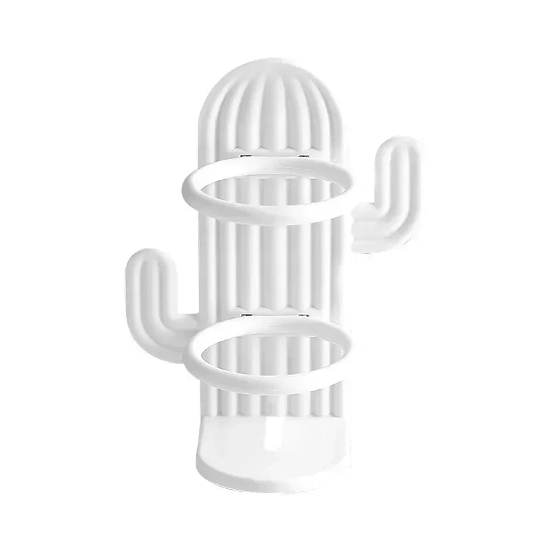Punch-free Toothbrush Holder Cactus Electric