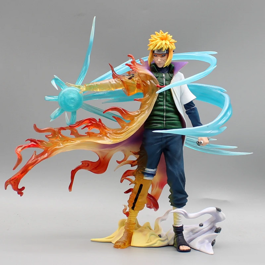 26cm Naruto Figures Namikaze Minato Anime Figures Gk Pvc