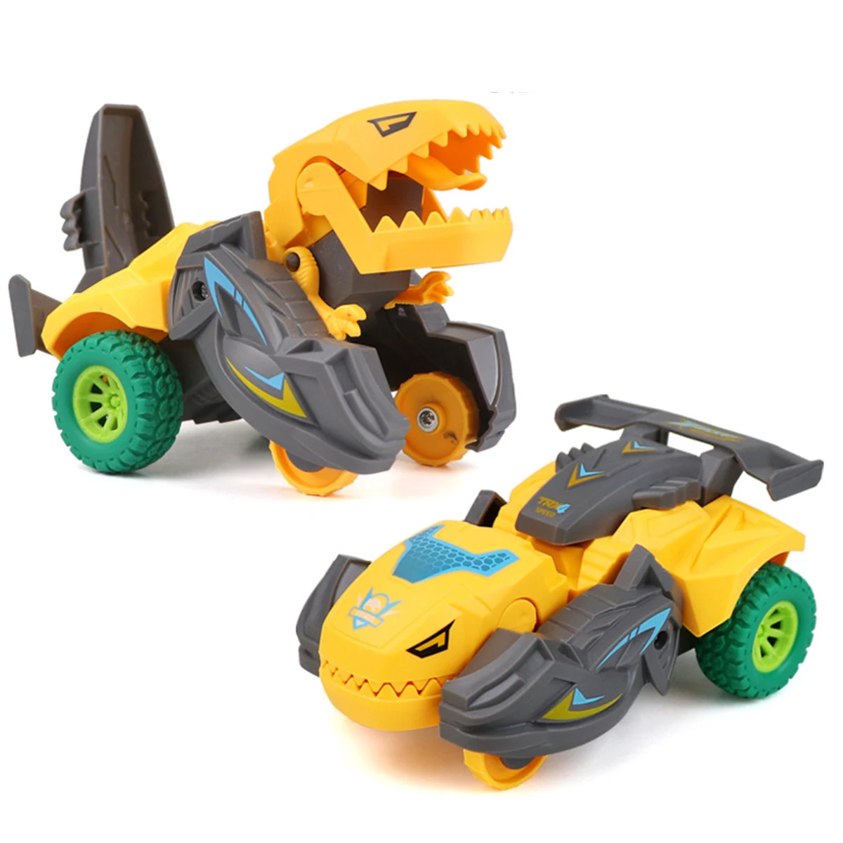 Dinosaur Car Deformation Car Toys Inertial Sliding