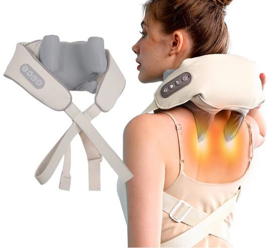 Neck Shoulder Massager Deep Tissue Shiatsu Back Massagers with Heat