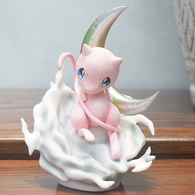 14cm Anime Pokemon Figurine Cartoon Mewtwo Moon