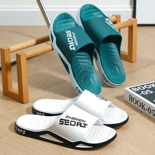 Slippers for men can be worn externally in summer