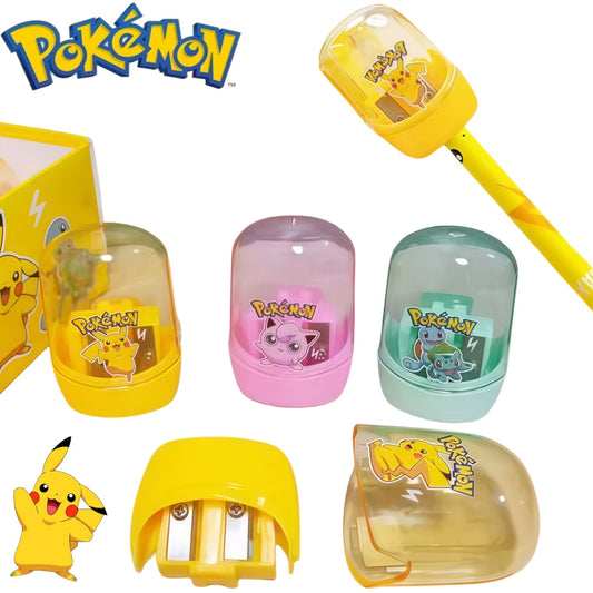 Pokemon Pikachu Pencil Sharpener Eraser