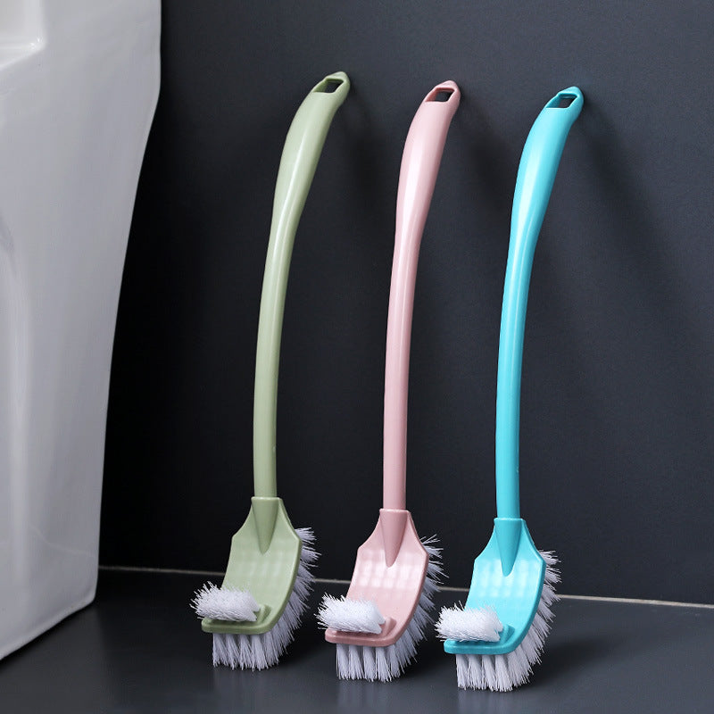 Multi-function Double Head Clean Toilet Brush Soft Hair