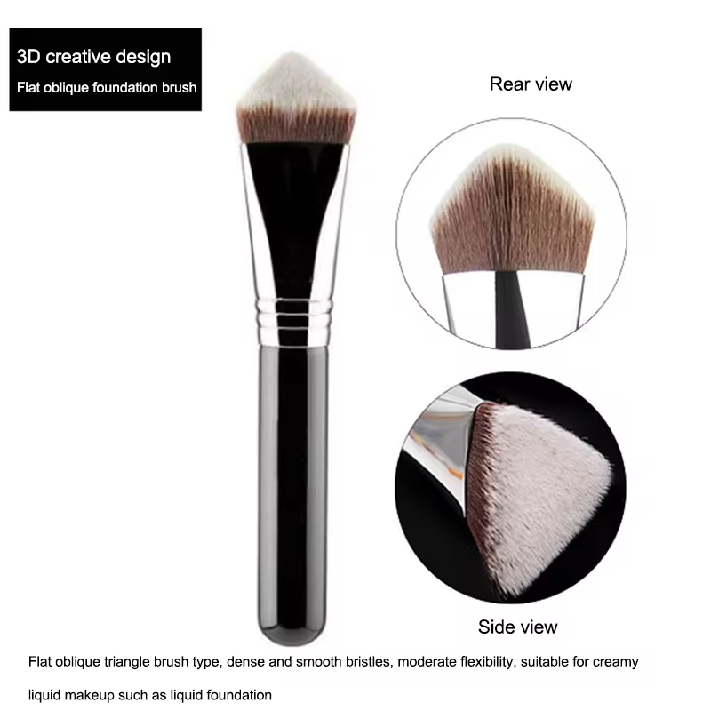 Luxury Kabuki Foundation Brush - Angled Triangular
