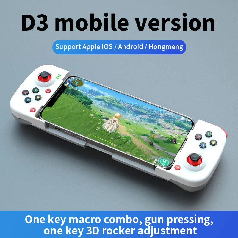 D3 Wireless Stretchable Game Controller Bluetooth 5.0 Mobile Phone Gamepad