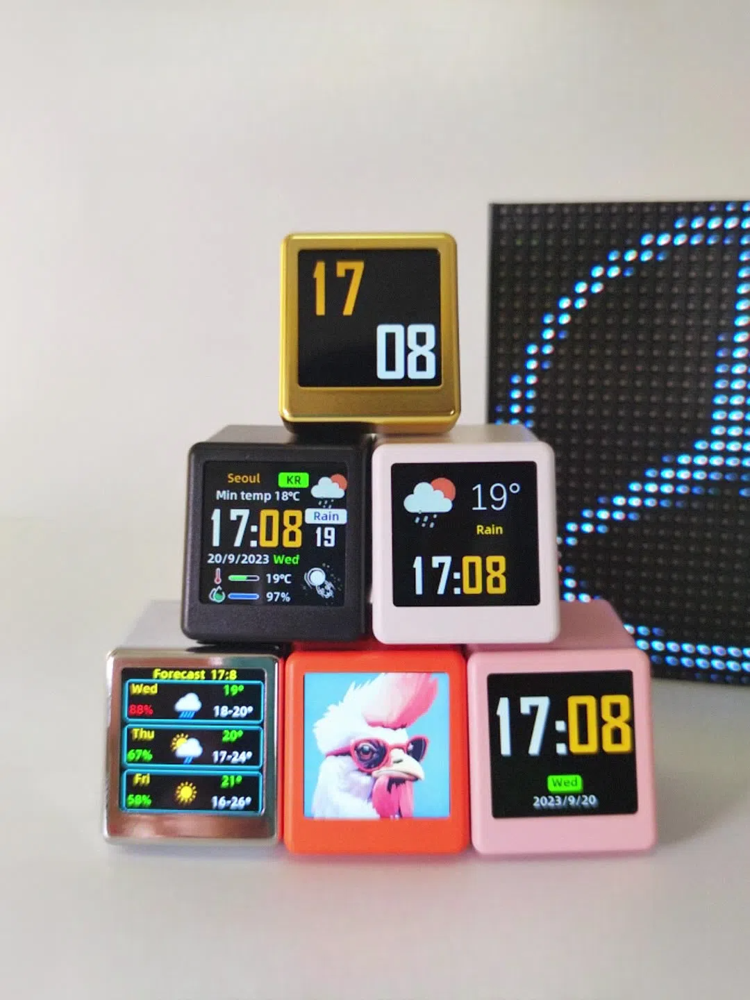 Smart Weather Clock WIFI