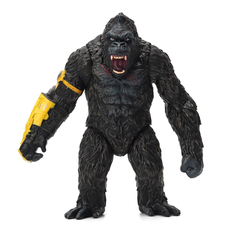 2024New Soft Rubber Mechanical King Kong Action Figure