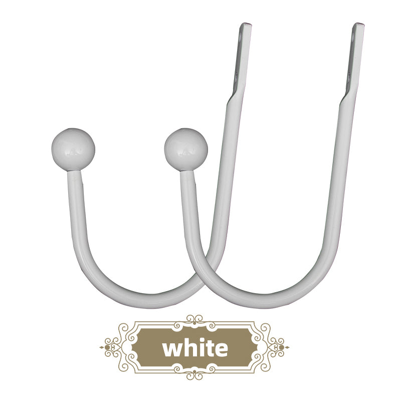 New curtain U-shaped aluminum alloy hook