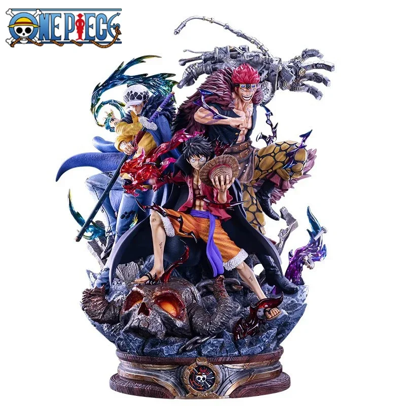 23cm Anime One Piece Character Luffy Trafalgar 3 Captain One Piece