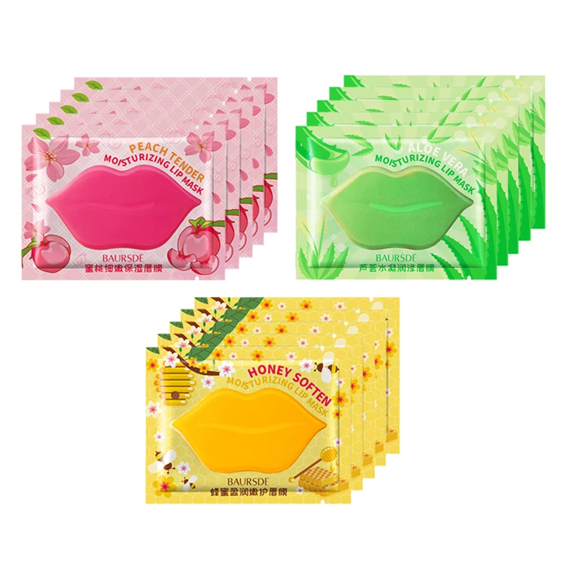 5Pcs Innicare Collagen Nourishing Lip Mask