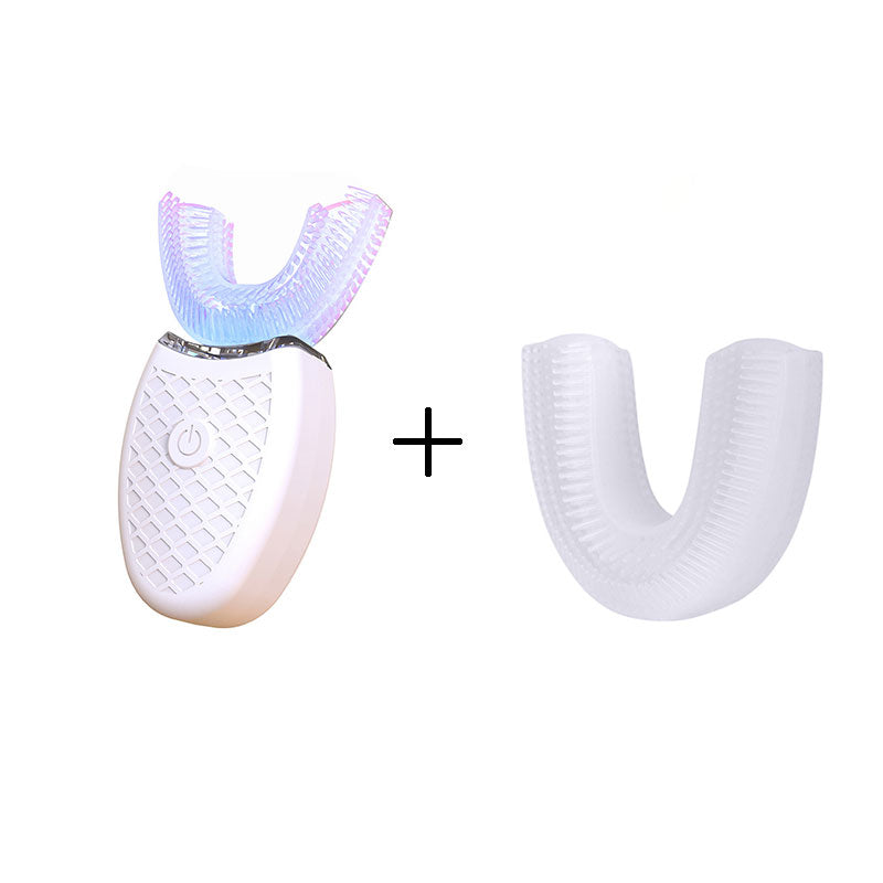 U-Type Toothbrush 360 Degrees Intelligent Silicon Head