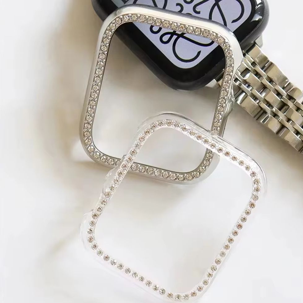 Diamond Case For Apple Watch Series 9 8 7 6 SE 5