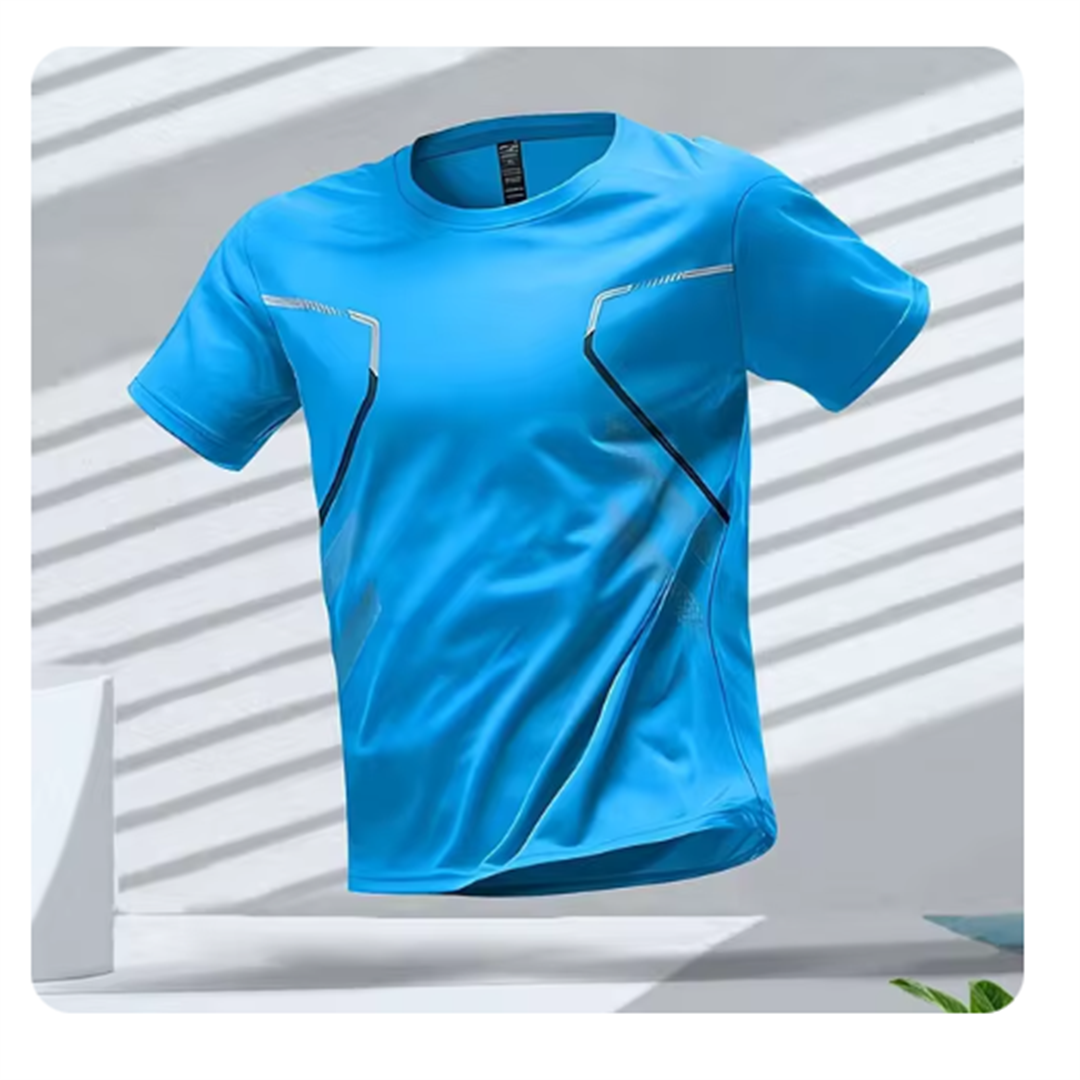 Men's T-shirts Sport Running T-shirt Men Quick-drying