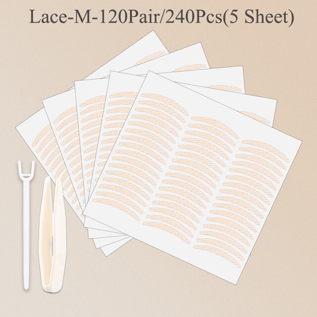 Double Fold Eyelid Tape Sticker Lace
