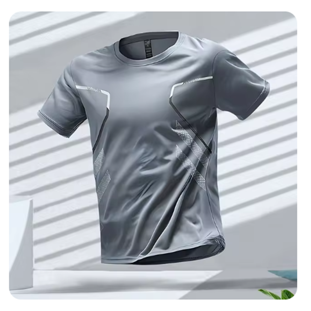 Men's T-shirts Sport Running T-shirt Men Quick-drying