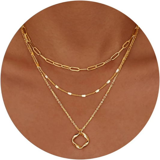 Layered Gold Necklaces for Women