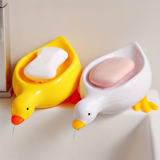 Cute Duck Shaped Soap Dish