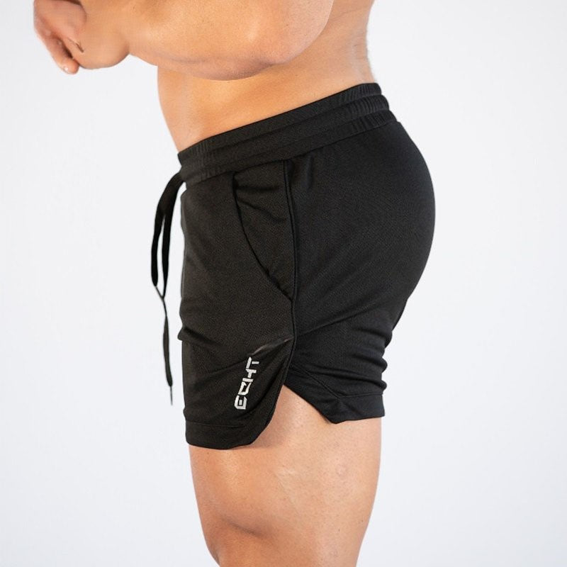 Mens Gym Training Shorts Men Sports Casual Clothing Fitness Workout