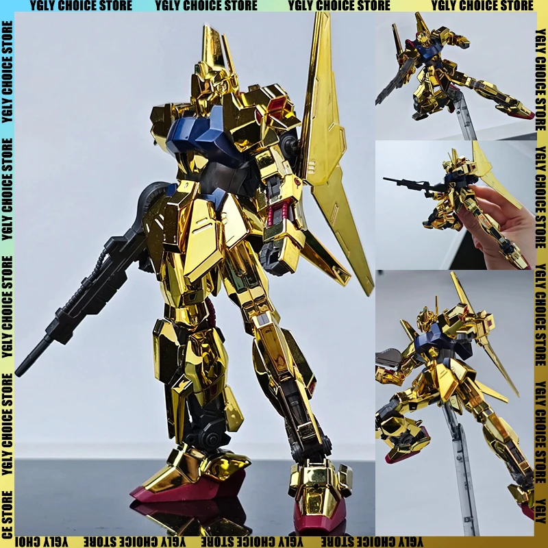 JMS Hayaku Shiki HG 1/144 MSN-00100 REVIVE Electroplate Gold Model