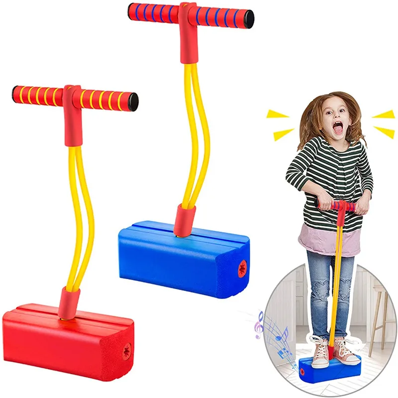 Gifts for 3+Old Boys Girls Foam Pogo Jumper for Kids Outdoor Toys