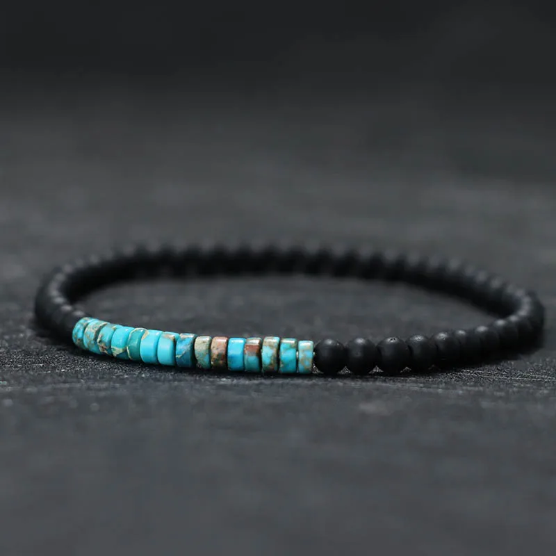 4mm Bead Bracelet Unisex