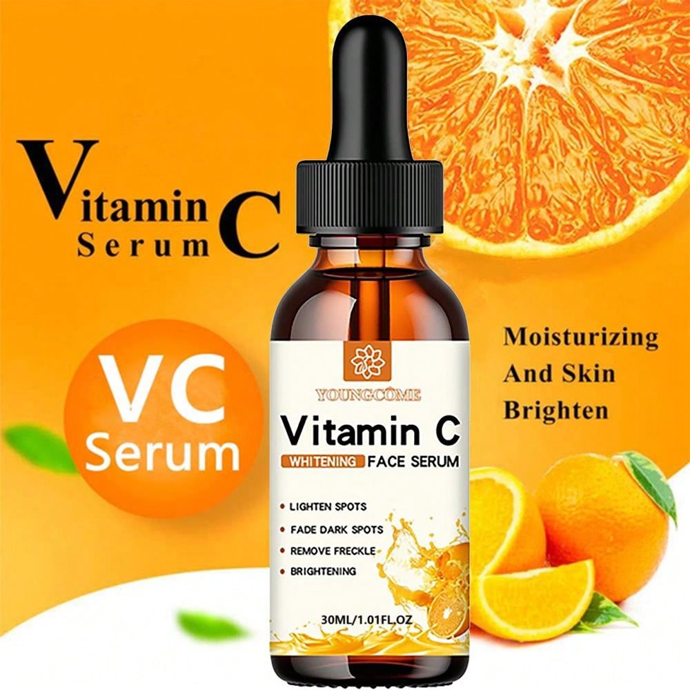 Vitamin C Facial Essence Contains Hyaluronic Acid Dark Spot Remover Moisturizing Repair