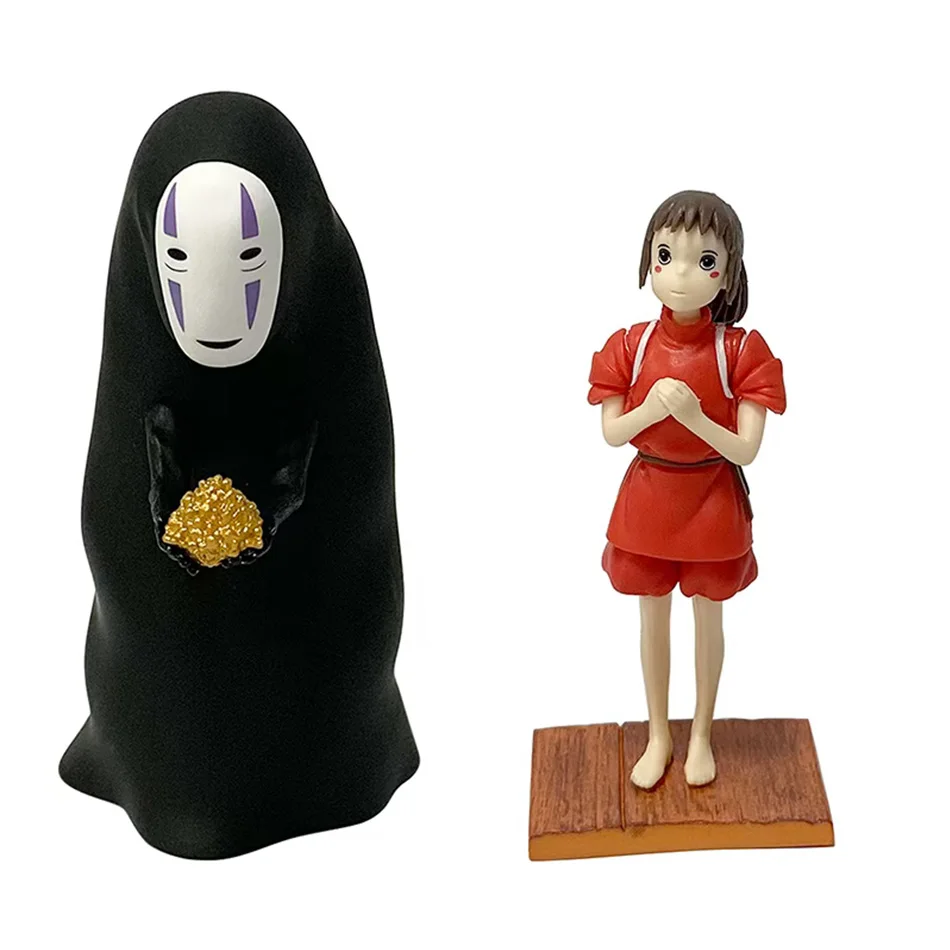 11.5-13.5cm Spirited Away Character PvC Action Model Set