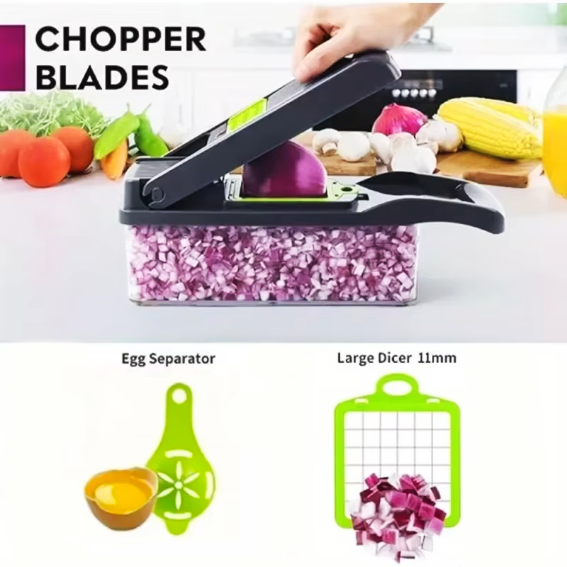 Portable Vegetable Cutter Shredder Multifunctional Slicer