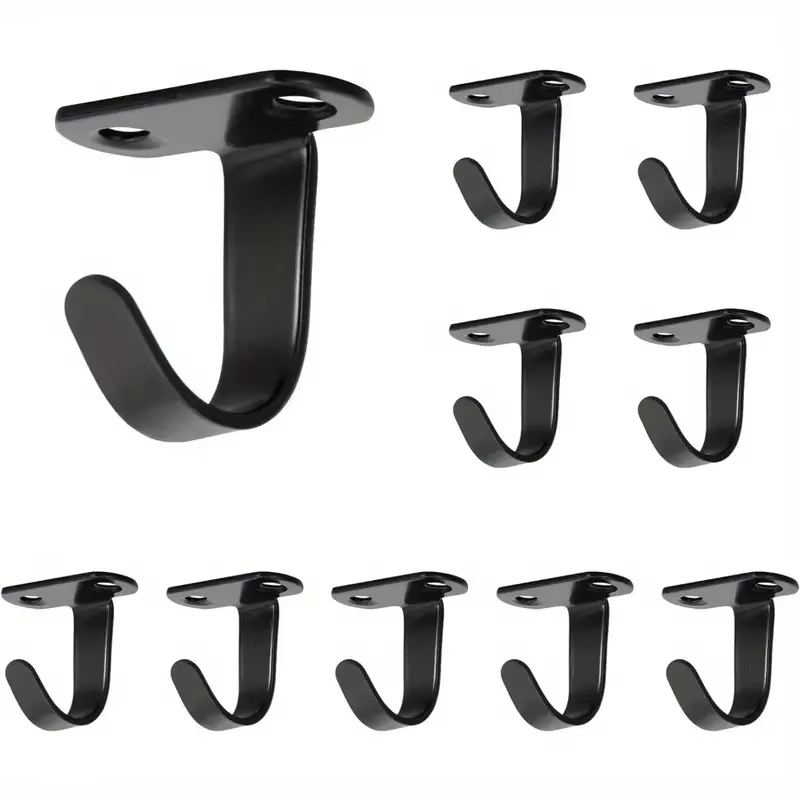 5Pcs Stainless Steel Screw Mounted Ceiling Hooks