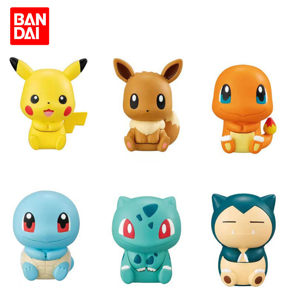 6pcs Pokémon Pikachu Anime Toys  Action Figure Toy