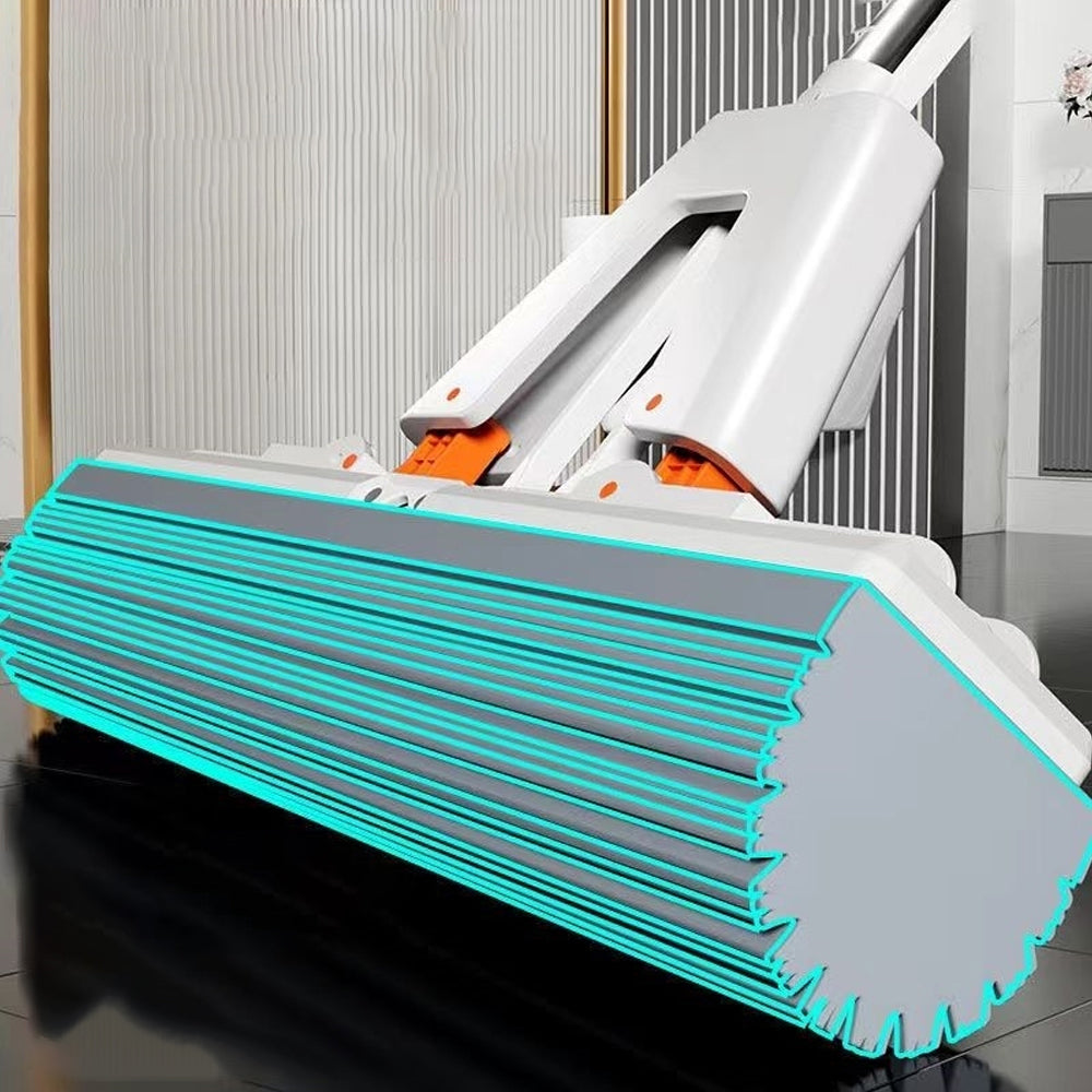 Squeezed Self Draining Rubber Cotton Mop