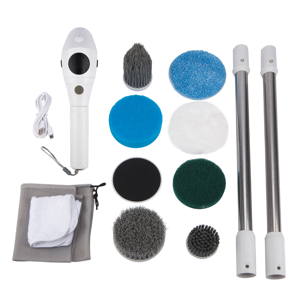 Electric Cleaning Brush 8 in 1 Multifunctional For Bathroom Kitchen Windows Toilet