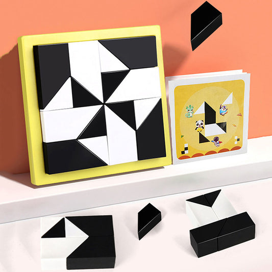 DIY Hide Building Blocks Puzzle Toy