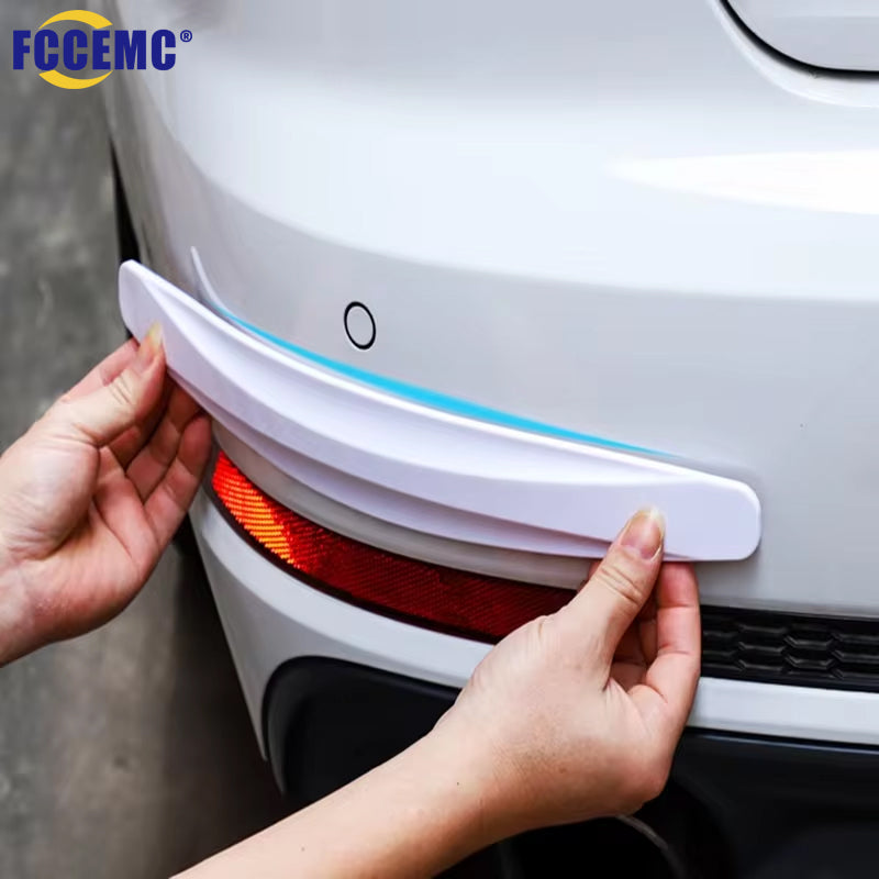2pcs Car Bumper Protector Strip Guard Corner