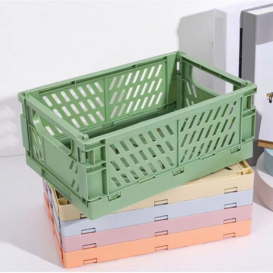 Plastic Foldable Storage Crate Folding Box