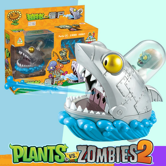 Plants Vs Zombies 2 Mechanical Shark Boss Toy