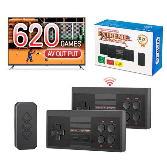 Retro Game Console 8 Bit Game Stick Built In 620 Games