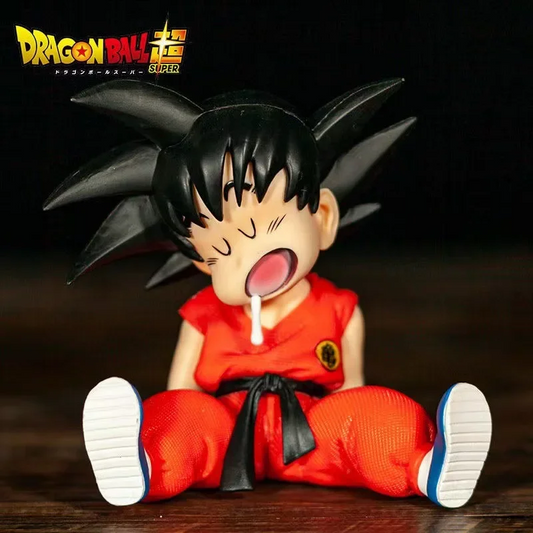 10cm Dragon Ball Anime Figure Son Goku Super Saiyan Q
