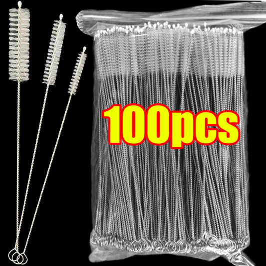 Drinking Straw Cleaning Brush Kit Reusable Tube Pipe Cleaner