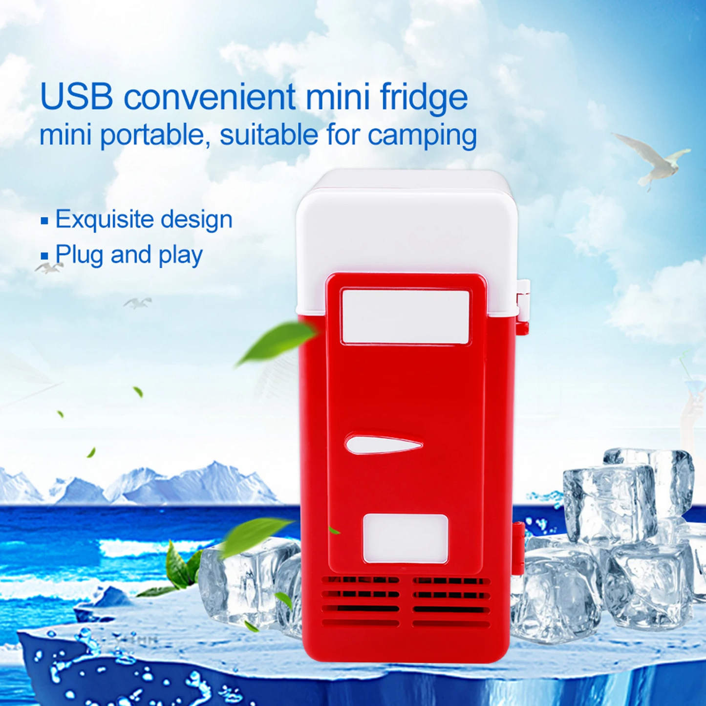 LED Mini USB Refrigerator