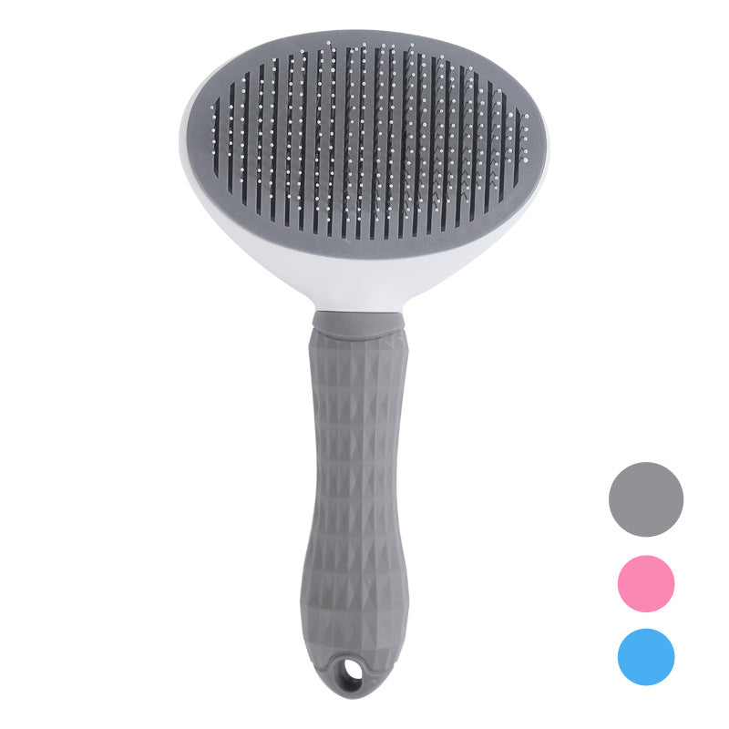 Self-cleaning Pet Hair Remove Comb Cat Slicker Brush Pet Hair Removal Comb