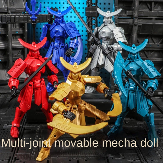 Mozi mecha lucky doll, robot deformation, 3D printed mannequin