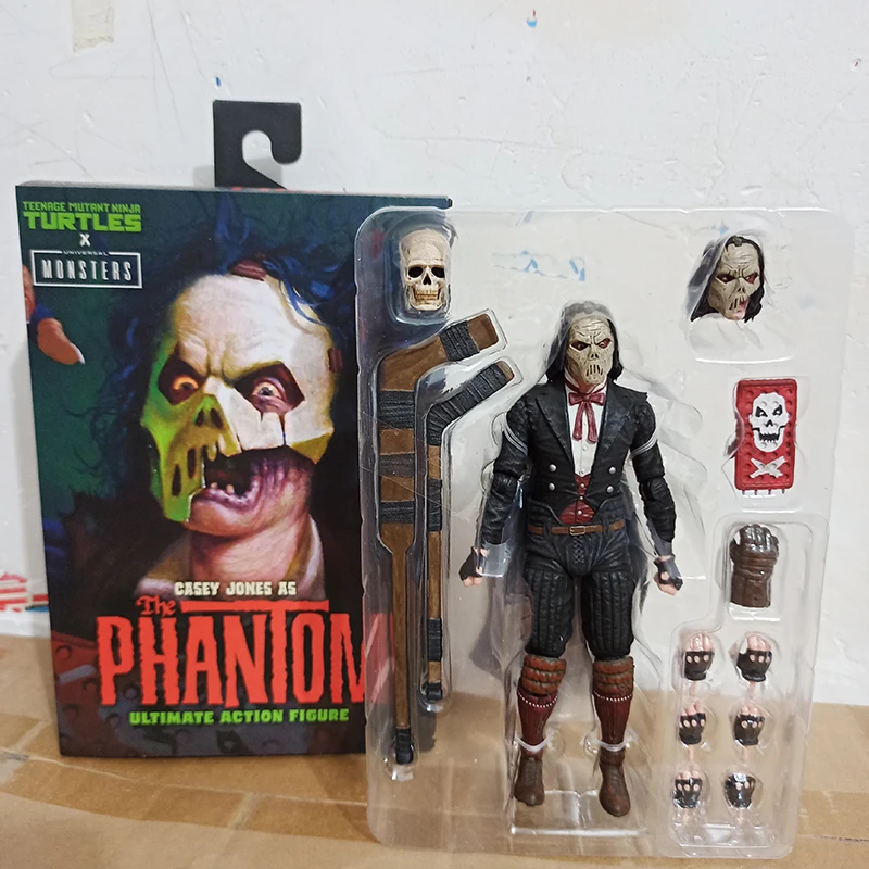 NECA Turtle X Universal Monsters Casey Jones As The Phantom  Action Figure