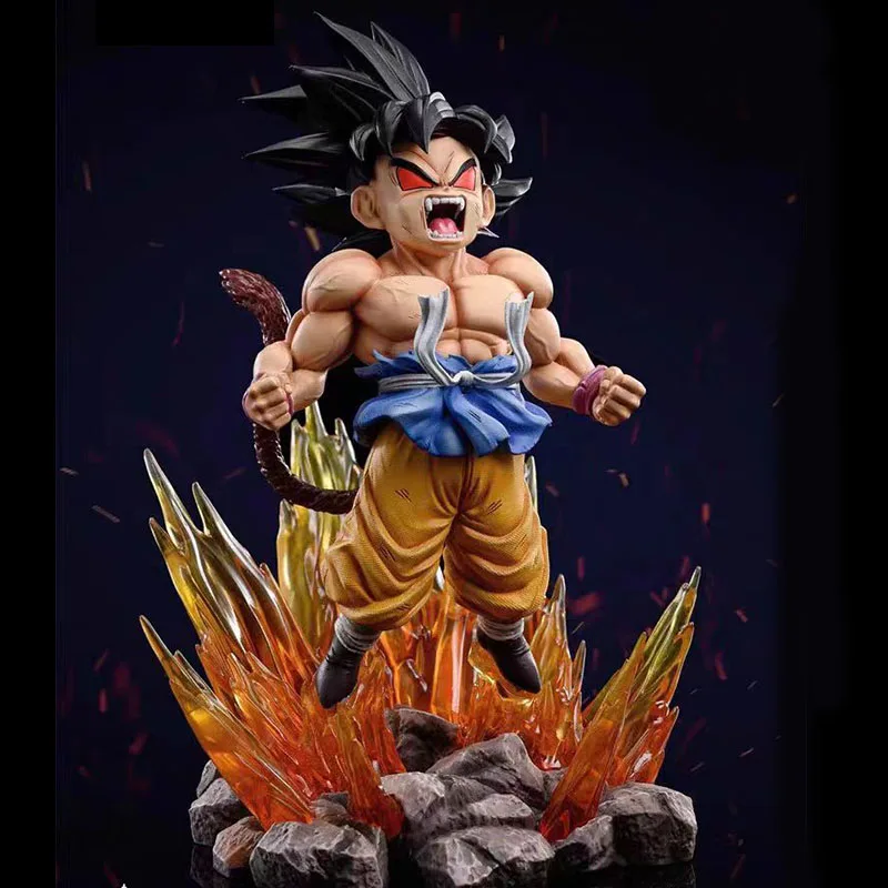 BANDAI 19cm Dragon Ball SHK Kai Ape Series NO.2 Glow Black Hair