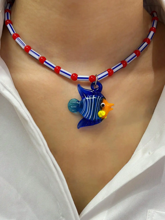 Creative Charm Fish Pendant Women's