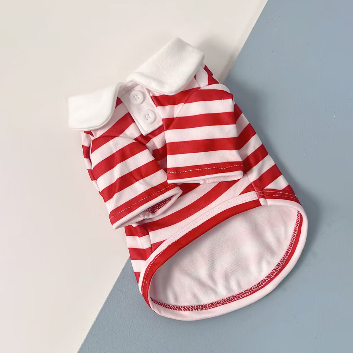 Dog Clothes Teddy York Shire Polo Shirt Summer Dress Striped